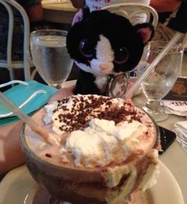 Frozen hot chocolate, New York City