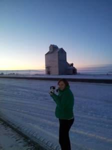 Dog River grain elevator. Brrr, it looks chilly!