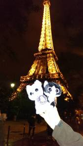 Louis & Clark  at the Eiffel Tower
