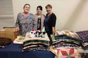 with 3 MEOW volunteers