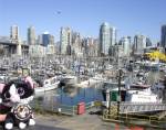 Burrard Street Bridge, Yaletown and Granville Island, Vancouver