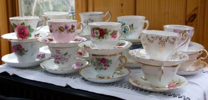 Tea cups at the ready (for Earl Grey's Earl Grey Tea of course!).
